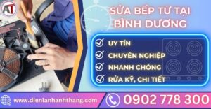 Sửa bếp từ tại bình dương Điện lạnh Anh Thắng