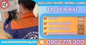Sửa cây nước nóng lạnh tại Yên bái Điện lạnh Anh Thắng