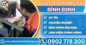 Sửa lò vi sóng tại Bình định Điện lạnh Anh Thắng