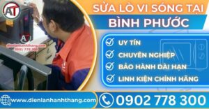 Sửa lò vi sóng tại Bình phước Điện lạnh Anh Thắng