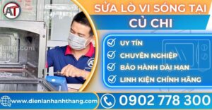 Sửa lò vi sóng tại Củ chi Điện lạnh Anh Thắng