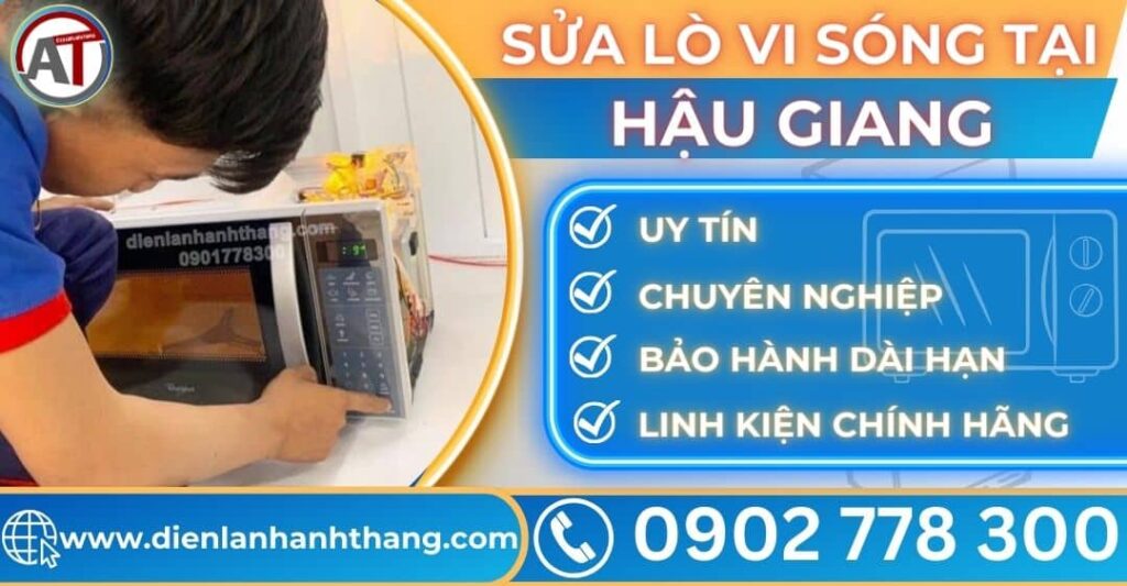 Sửa lò vi sóng tại Hậu giang Điện lạnh Anh Thắng