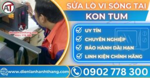 Sửa lò vi sóng tại Kon tum Điện lạnh Anh Thắng