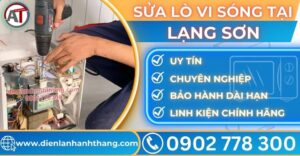 Sửa lò vi sóng tại Lạng sơn Điện lạnh Anh Thắng