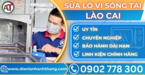 Sửa lò vi sóng tại Lào cai Điện lạnh Anh Thắng