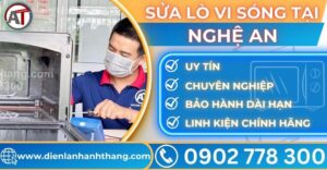 Sửa lò vi sóng tại Nghệ an Điện lạnh Anh Thắng