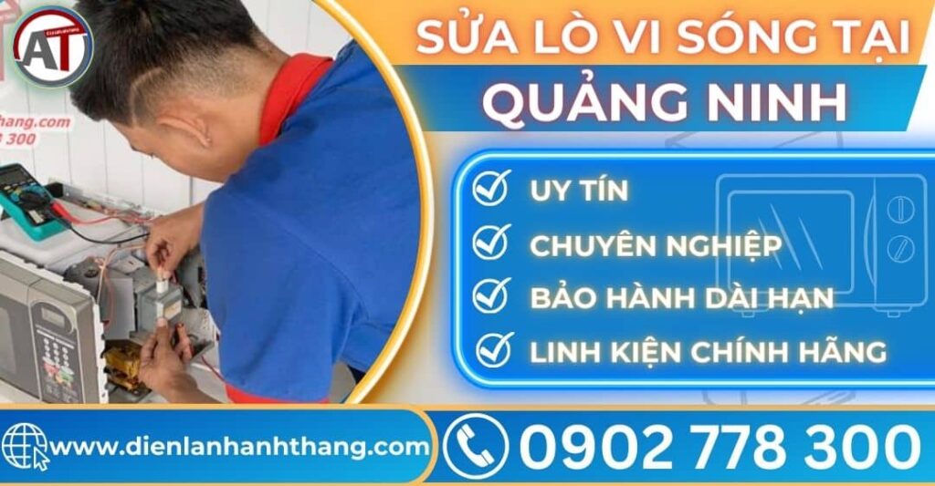 Sửa lò vi sóng tại Quảng ninh Điện lạnh Anh Thắng