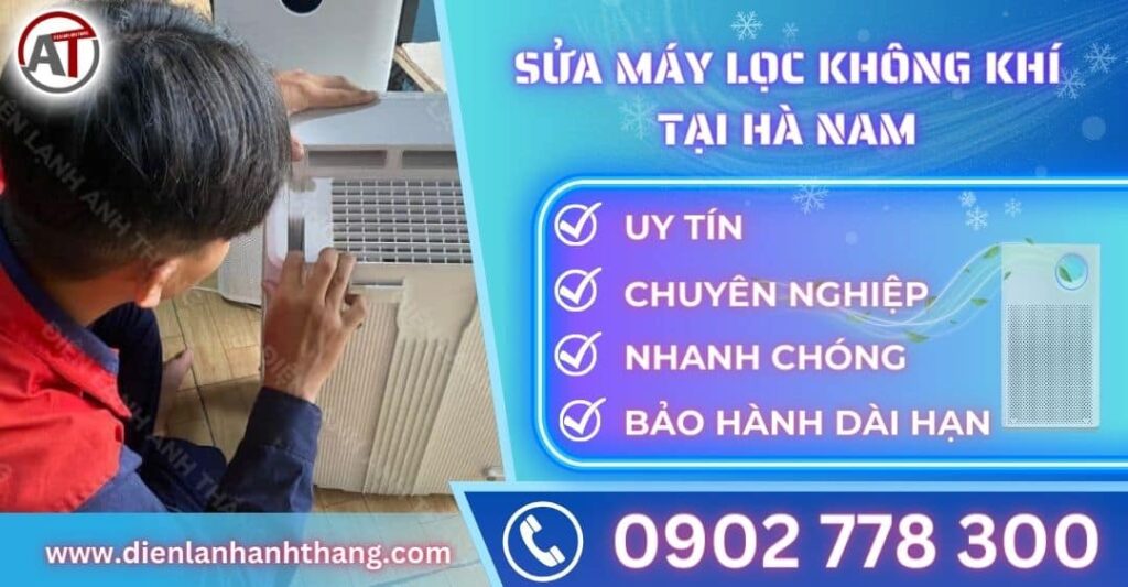 Sửa máy lọc không khí tại Hà nam Điện lạnh Anh Thắng