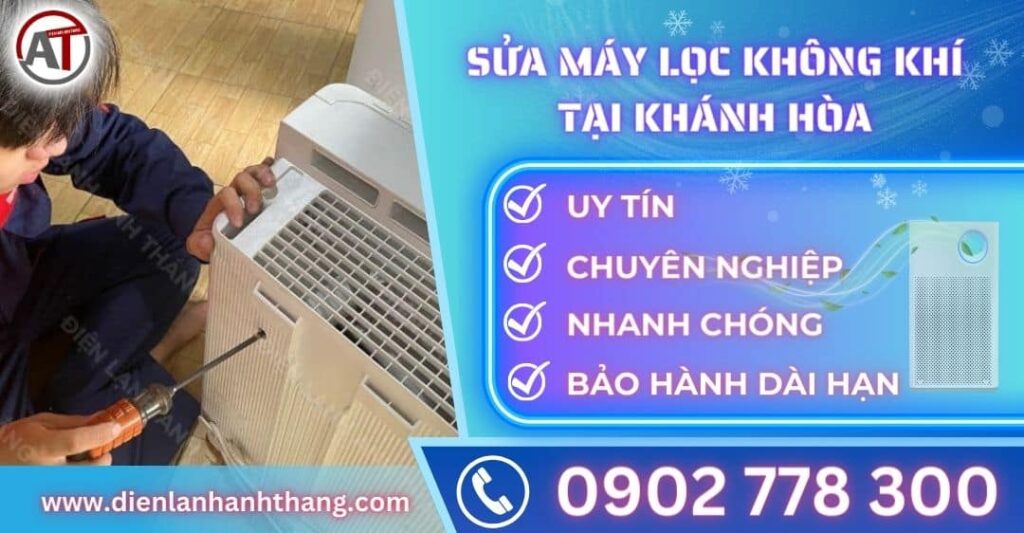 Sửa máy lọc không khí tại Khánh hòa Điện lạnh Anh Thắng