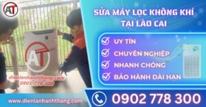 Sửa máy lọc không khí tại Lào cai Điện lạnh Anh Thắng