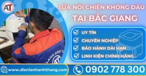 Sửa nồi chiên không dầu tại Bắc giang Điện lạnh Anh Thắng