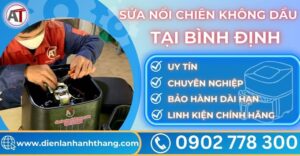 Sửa nồi chiên không dầu tại Bình định Điện lạnh Anh Thắng