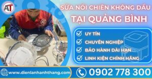 Sửa nồi chiên không dầu tại Quảng bình Điện lạnh Anh Thắng