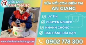 Sửa nồi cơm điện tại An giang Điện lạnh Anh Thắng