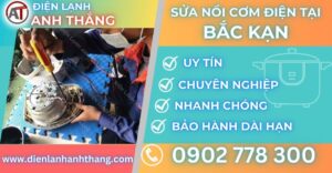 Sửa nồi cơm điện tại Bắc kạn Điện lạnh Anh Thắng