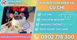 Sửa nồi cơm điện tại Củ Chi Điện lạnh Anh Thắng
