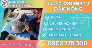 Sửa nồi cơm điện tại Đăk nông Điện lạnh Anh Thắng