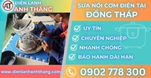 Sửa nồi cơm điện tại Đồng tháp Điện lạnh Anh Thắng
