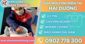 Sửa nồi cơm điện tại Hải dương Điện lạnh Anh Thắng