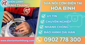 Sửa nồi cơm điện tại Hòa bình Điện lạnh Anh Thắng