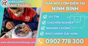 Sửa nồi cơm điện tại Ninh bình Điện lạnh Anh Thắng