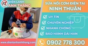Sửa nồi cơm điện tại Ninh thuận Điện lạnh Anh Thắng