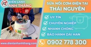 Sửa nồi cơm điện tại Thái nguyên Điện lạnh Anh Thắng