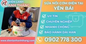 Sửa nồi cơm điện tại Yên bái Điện lạnh Anh Thắng