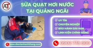 Sửa quạt hơi nước tại Quảng ngãi Điện lạnh Anh Thắng