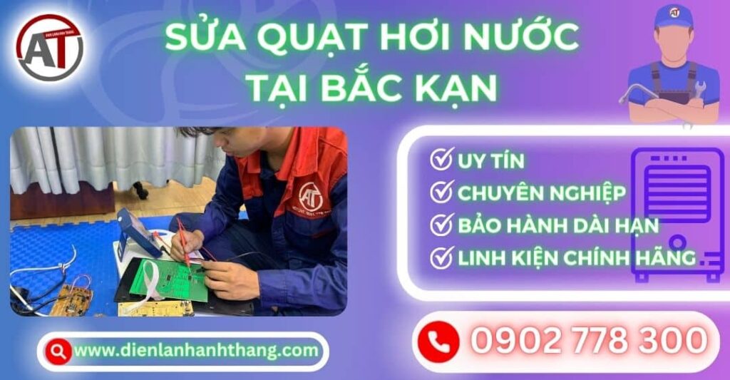 Sửa quạt hơi nước tại Bắc kạn Điện lạnh Anh Thắng