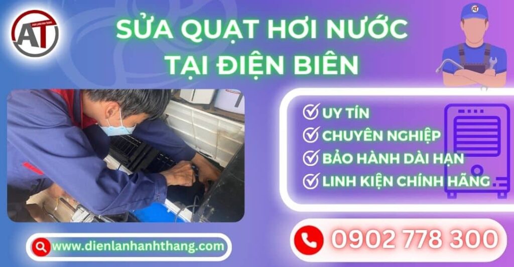 Sửa quạt hơi nước tại Điện biên Điện lạnh Anh Thắng
