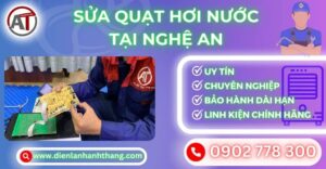 Sửa quạt hơi nước tại Nghệ an Điện lạnh Anh Thắng