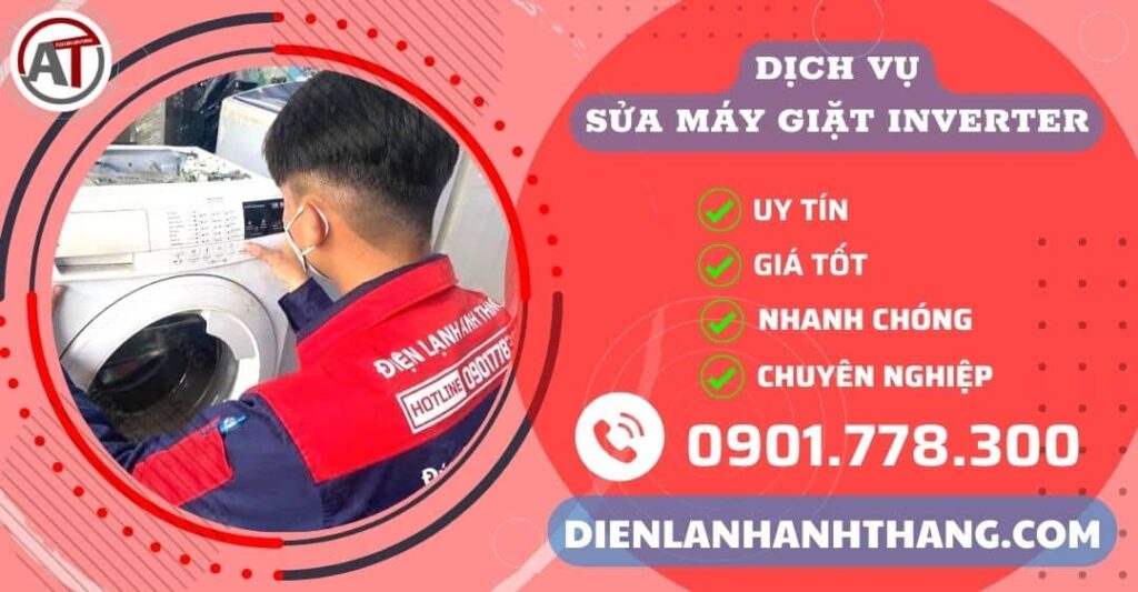 Sửa Máy Giặt Inverter TPHCM Tận Nơi, Minh Bạch Chi Phí 2026 Trung tâm sửa máy giặt inverter Điện lạnh Anh Thắng