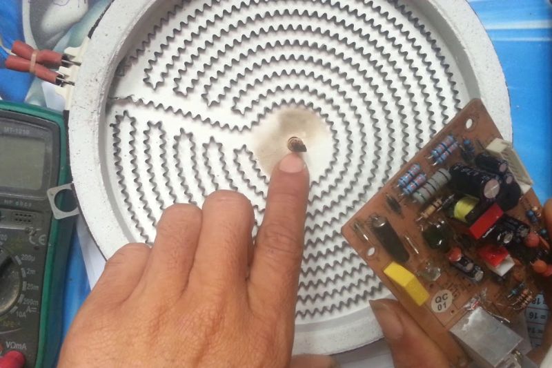 bo mach dien tu cua bep hong ngoai bi loi