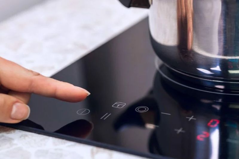 tăng nhiệt độ bếp hồng ngoại từ từ