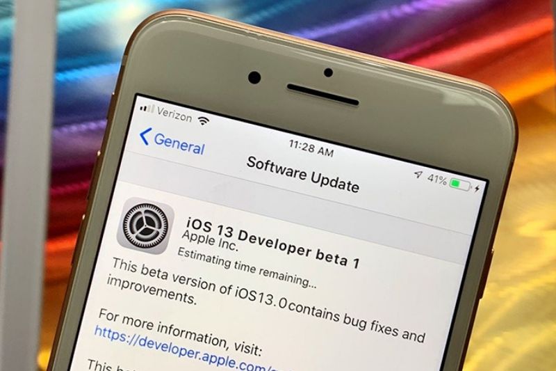cập nhật phần mềm cho iphone