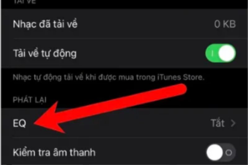 chọn eq