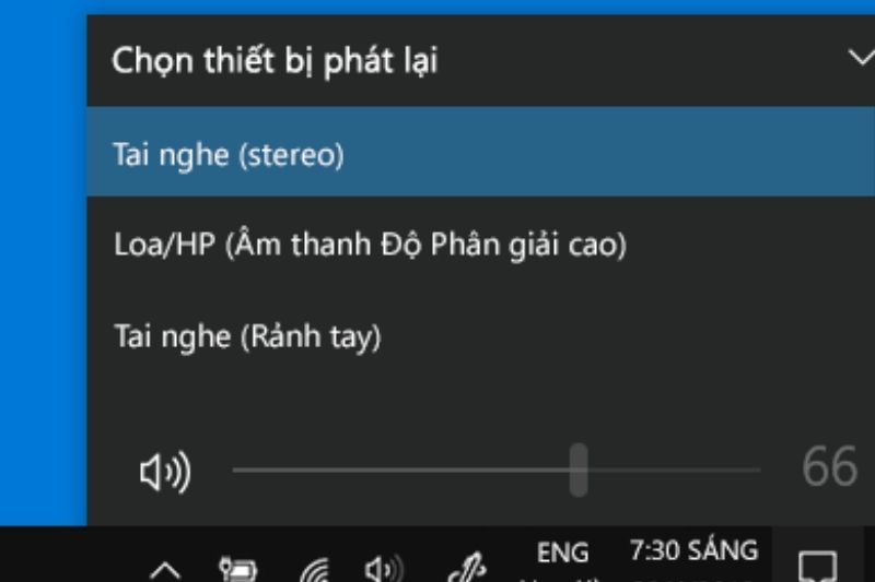 chọn thiết bị bluetooth
