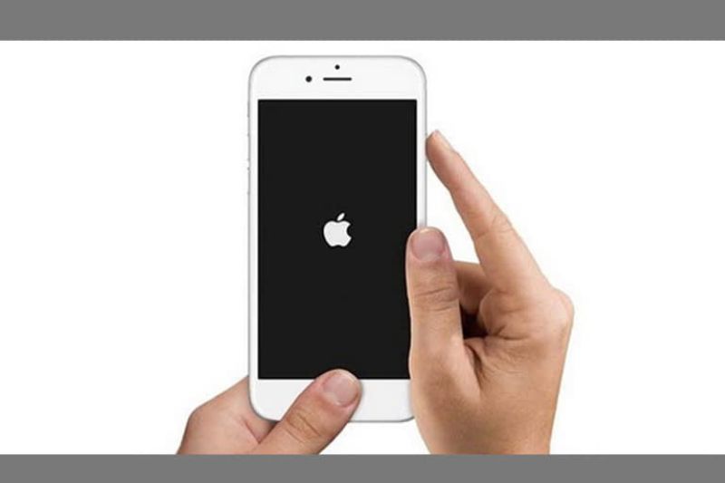 khởi động lại iphone