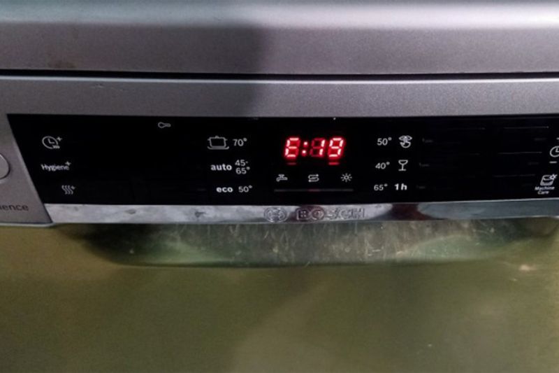 lỗi e19 máy rửa bát