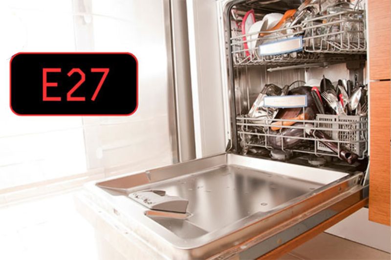 lỗi e27 máy rửa bát