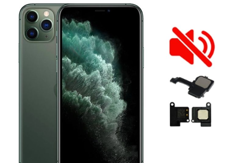 lỗi loa trong iphone 11 pro max