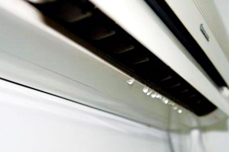 máy lạnh bị chảy nước