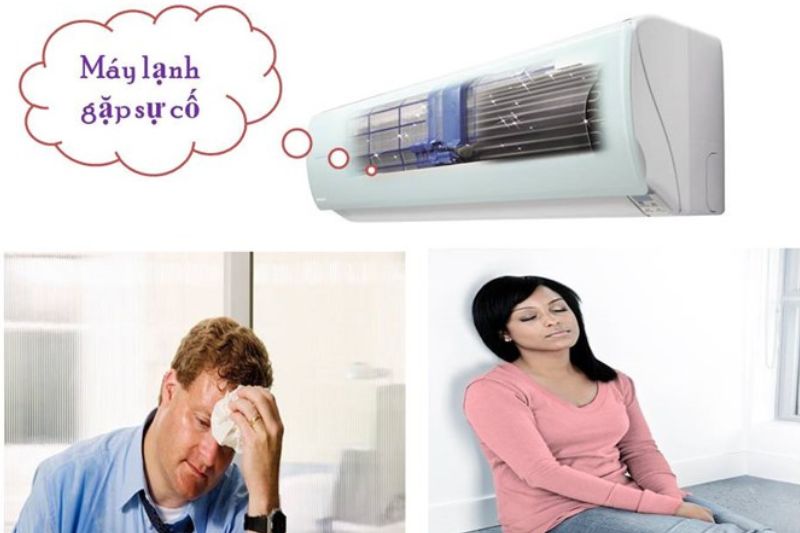 máy lạnh cũ dễ hỏng