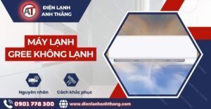 Máy lạnh gree không lạnh Điện lạnh Anh Thắng