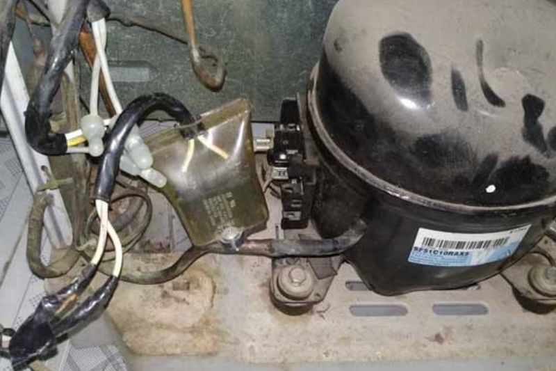 máy nén điều hòa bị hỏng