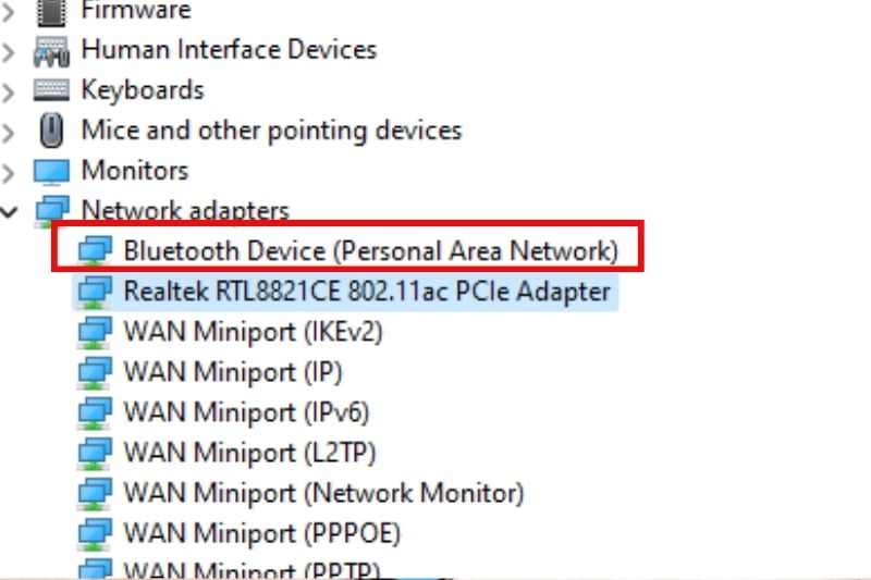 Mục Bluetooth Device