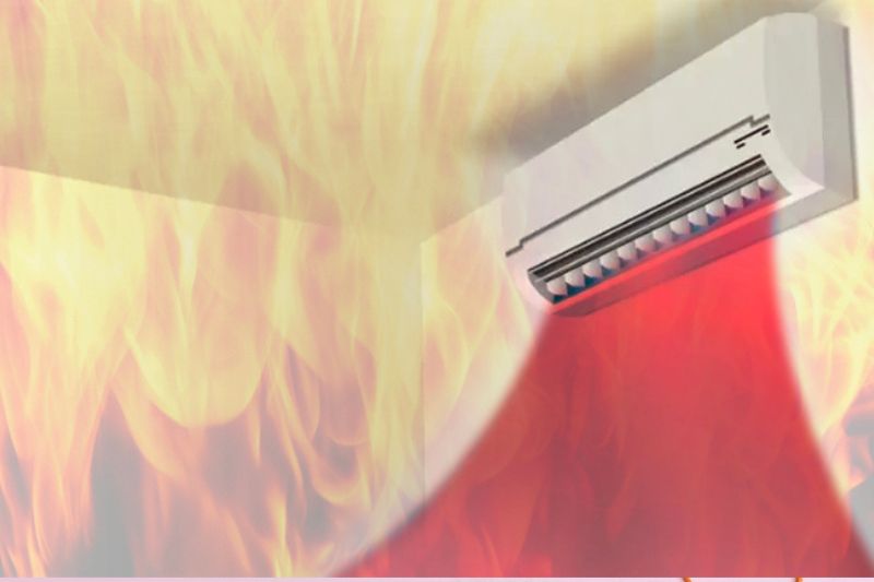 nhiệt độ môi trường ngoài quá nóng