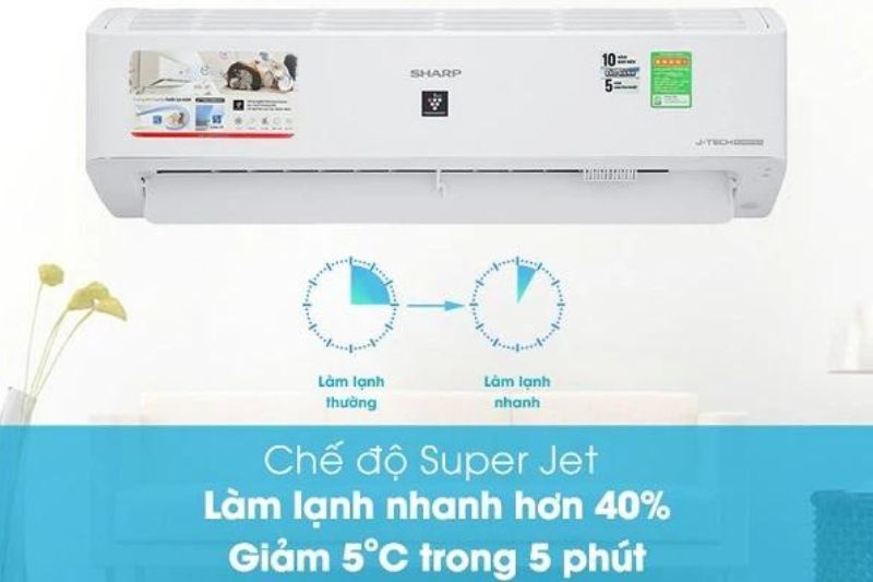 Công nghệ làm lạnh Super Jet