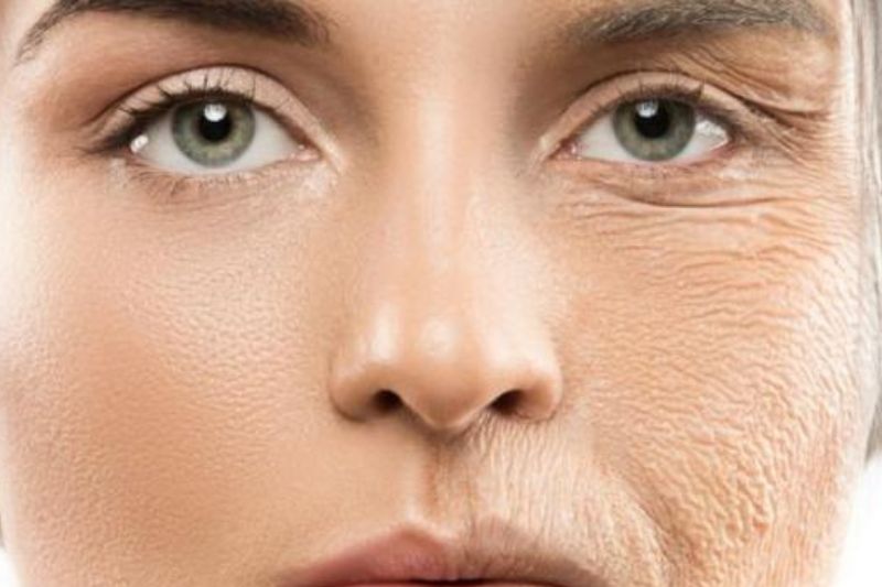 da bị lão hóa nhanh